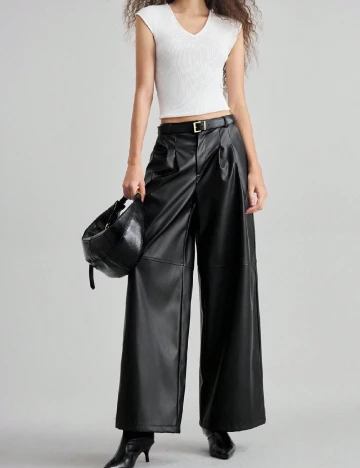 Pantaloni SHEIN, negru