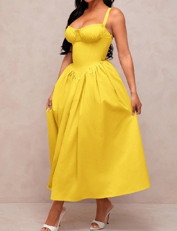Rochie lunga SHEIN, galben