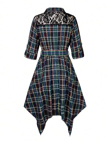 Rochie scurta SHEIN CURVE, mix culori