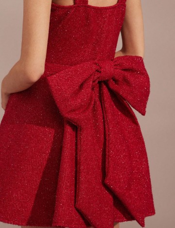 Rochie scurta SHEIN, rosu