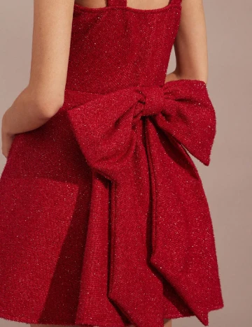 Rochie scurta SHEIN, rosu