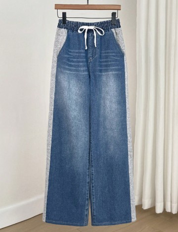 
						Blugi SHEIN, albastru