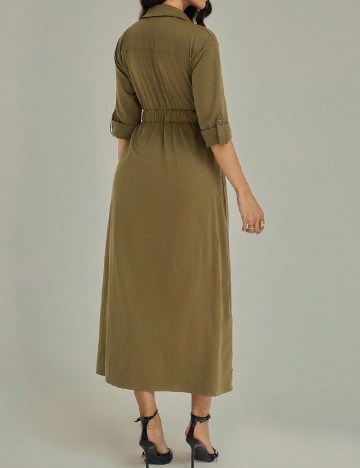 Rochie lunga SHEIN, verde