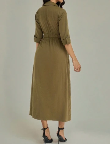 Rochie lunga SHEIN, verde