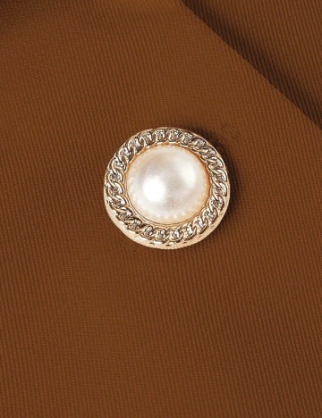 Compleu SHEIN CURVE, maro