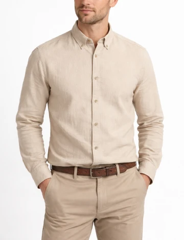 Camasa Reserved, crem