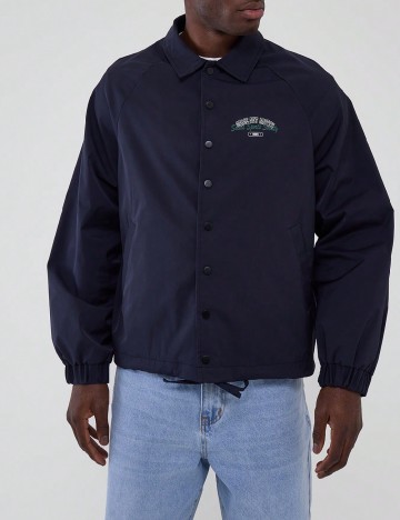 
						Geaca SHEIN, bleumarin