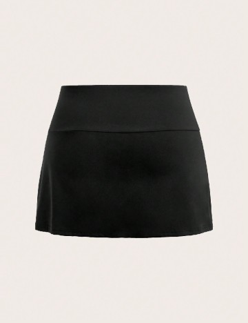 Fusta pantalon SHEIN CURVE, negru