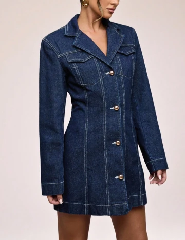 Rochie scurta SHEIN, albastru