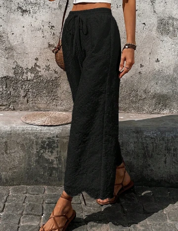 Pantaloni SHEIN, negru