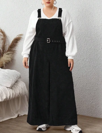 Salopeta SHEIN CURVE, negru