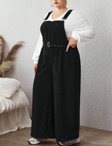 Salopeta SHEIN CURVE, negru