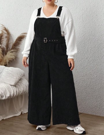 Salopeta SHEIN CURVE, negru