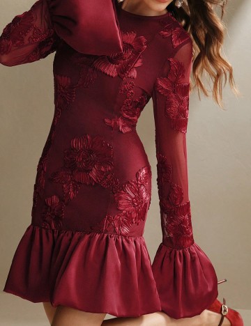 Rochie scurta SHEIN, rosu