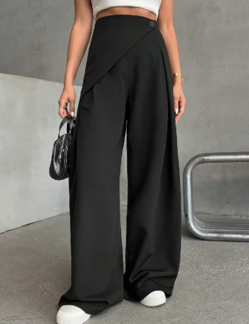 Pantaloni SHEIN, negru