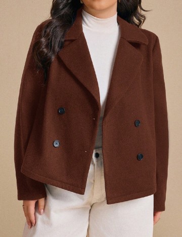 
						Jacheta SHEIN CURVE, maro