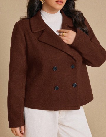 Jacheta SHEIN CURVE, maro