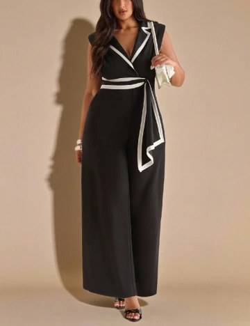 Salopeta SHEIN CURVE, negru