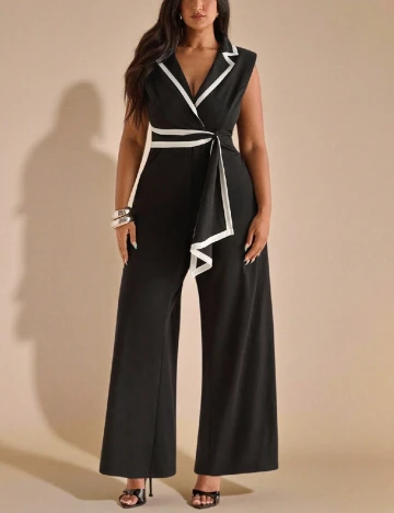 Salopeta SHEIN CURVE, negru