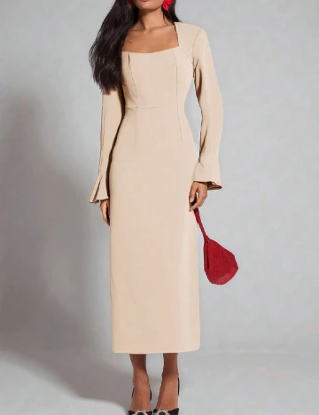 Rochie medie SHEIN, maro