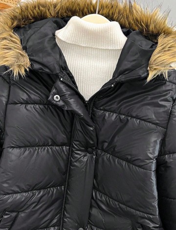 Geaca Shein Kids, negru