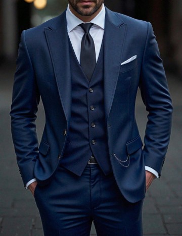 Costum SHEIN, bleumarin