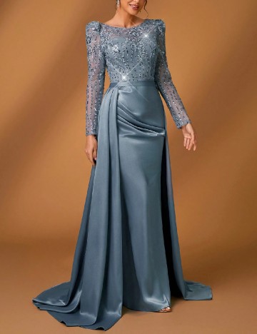 
						Rochie lunga SHEIN, albastru