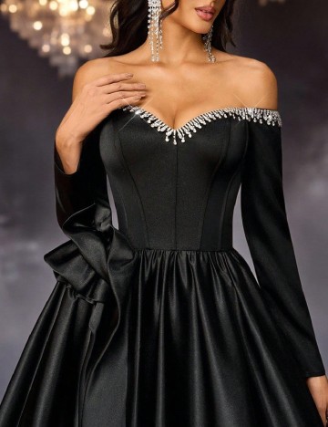 Rochie lunga SHEIN, negru