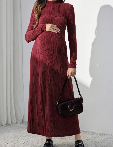 Compleu SHEIN Maternity, roz pudra inchis