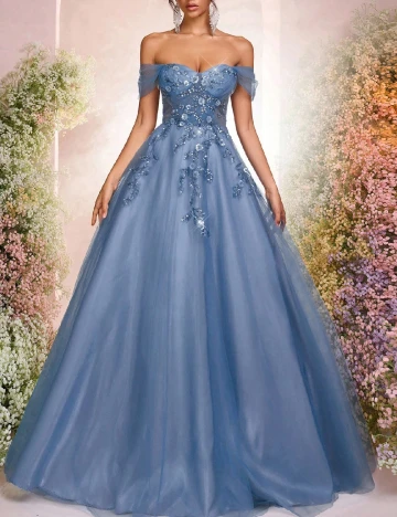 Rochie lunga SHEIN, albastru