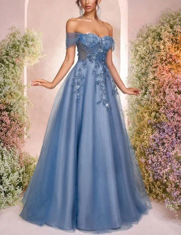 Rochie lunga SHEIN, albastru