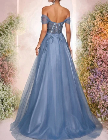 Rochie lunga SHEIN, albastru