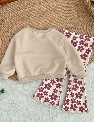 Compleu Shein Kids, crem