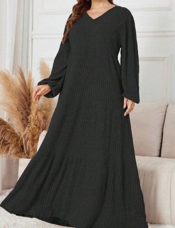 
						Rochie lunga SHEIN CURVE, negru