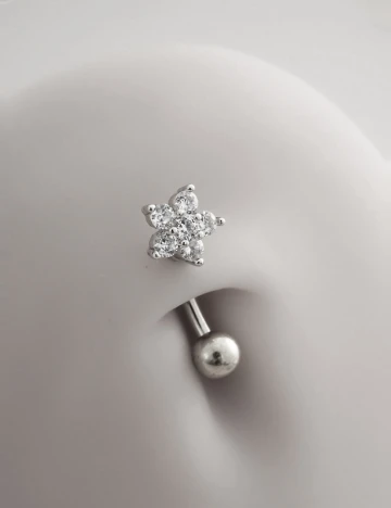 Piercing SHEIN, argintiu