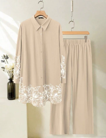 Compleu SHEIN CURVE, bej