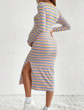 Rochie medie SHEIN Maternity, mix culori