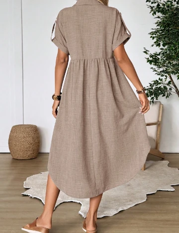 Rochie lunga Emery Rose, maro