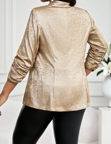 Sacou SHEIN CURVE, auriu