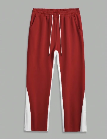 Pantaloni SHEIN, rosu