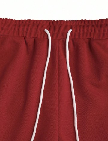 Pantaloni SHEIN, rosu