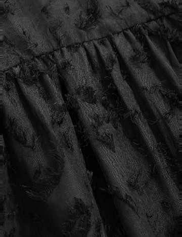 Rochie lunga Friful, negru