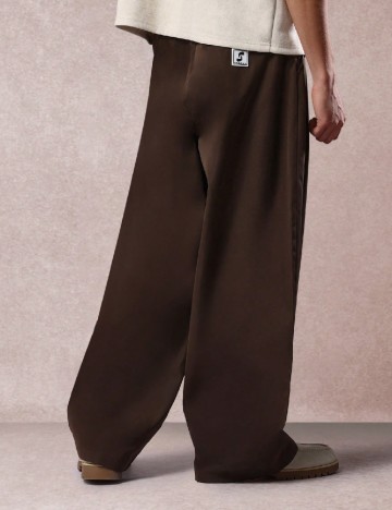 Pantaloni SUMWON, maro