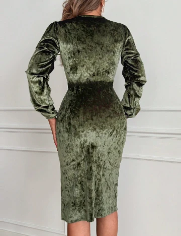 Rochie medie SHEIN, verde