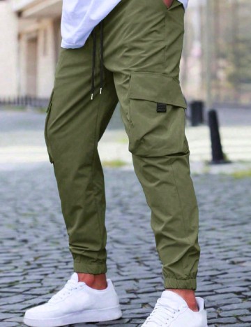 Pantaloni SHEIN, verde