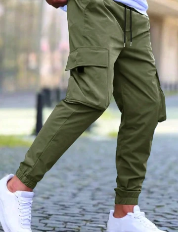 Pantaloni SHEIN, verde