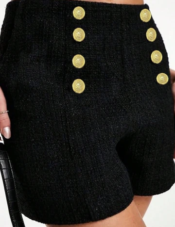 Pantaloni scurti SHEIN, negru