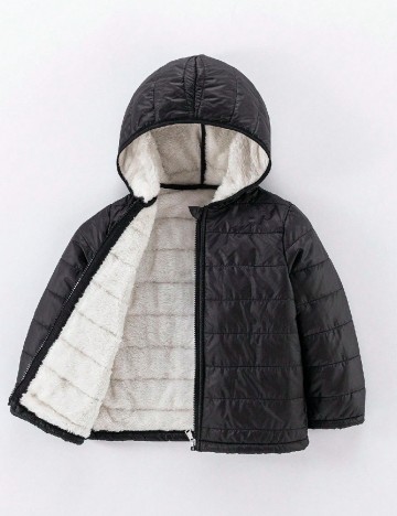 Geaca Shein Kids, negru