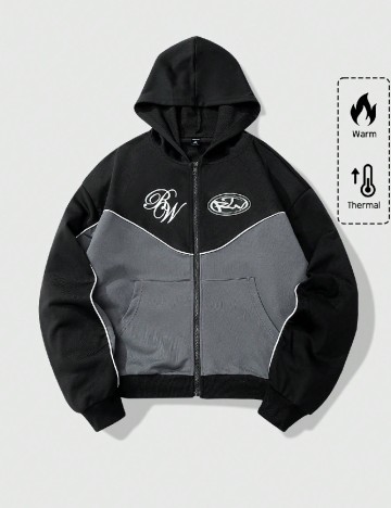 
						Hanorac Romwe, negru/gri