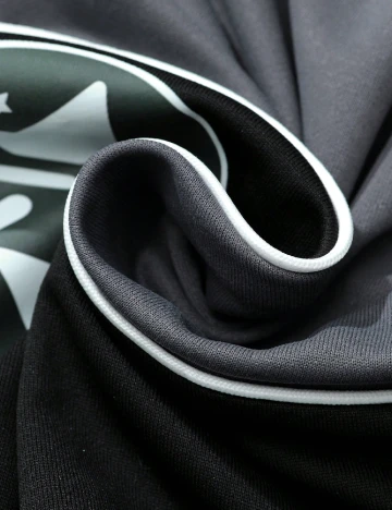 Hanorac Romwe, negru/gri